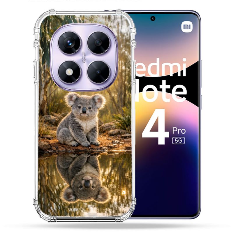 Coque Renforcée Pour Xiaomi Redmi Note 14 PRO 5G Animal Koala Reflet