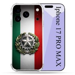 Coque Renforcée Pour Iphone 17 Pro Max Voyage Drapeau Italie