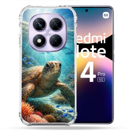 Coque Renforcée Pour Xiaomi Redmi Note 14 PRO 5G Animal Tortue Marine