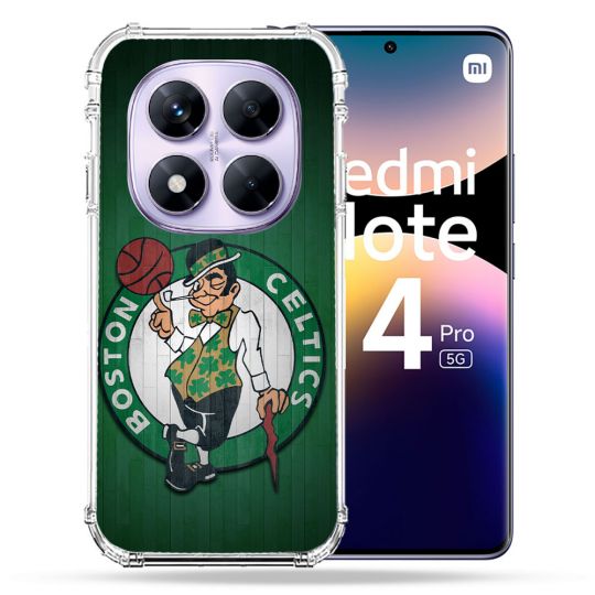 Coque Renforcée Pour Xiaomi Redmi Note 14 PRO 5G Basket Boston Celtics