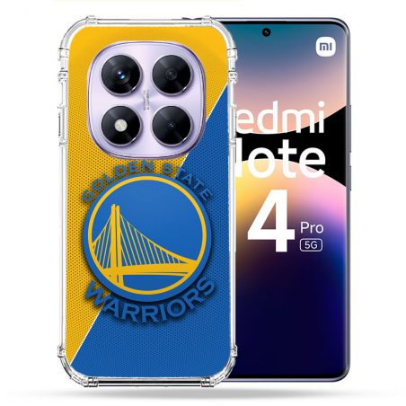 Coque Renforcée Pour Xiaomi Redmi Note 14 PRO 5G Basket Golden State Warriors