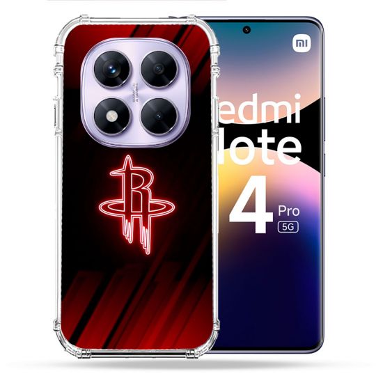 Coque Renforcée Pour Xiaomi Redmi Note 14 PRO 5G Basket Houston Rockets