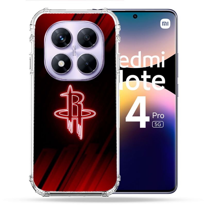 Coque Renforcée Pour Xiaomi Redmi Note 14 PRO 5G Basket Houston Rockets