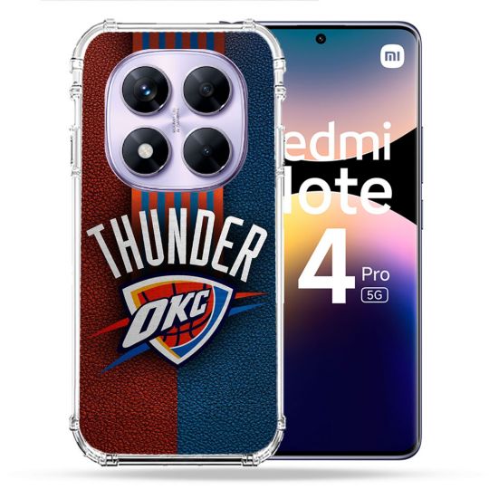 Coque Renforcée Pour Xiaomi Redmi Note 14 PRO 5G Basket Oklahoma City Thunder