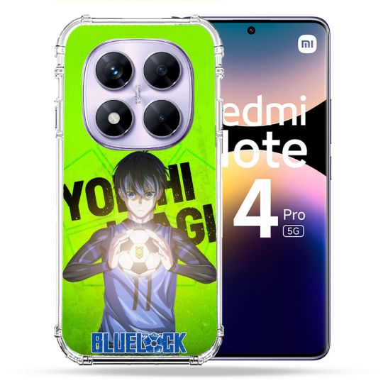 Coque Renforcée Pour Xiaomi Redmi Note 14 PRO 5G Manga Blue Lock Yoichi Isagi