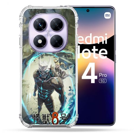 Coque Renforcée Pour Xiaomi Redmi Note 14 PRO 5G Manga Kaiju N° 8 Kafka Hibino