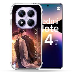 Coque Renforcée Pour Xiaomi Redmi Note 14 PRO 5G Manga Lecteur Omniscient Affiche