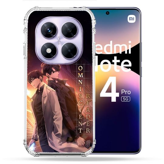 Coque Renforcée Pour Xiaomi Redmi Note 14 PRO 5G Manga Lecteur Omniscient Affiche