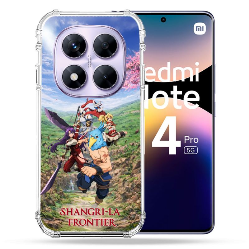 Coque Renforcée Pour Xiaomi Redmi Note 14 PRO 5G Manga Shangri La Frontier Affiche