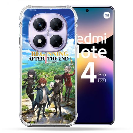 Coque Renforcée Pour Xiaomi Redmi Note 14 PRO 5G Manga The Beginning After The End Affiche