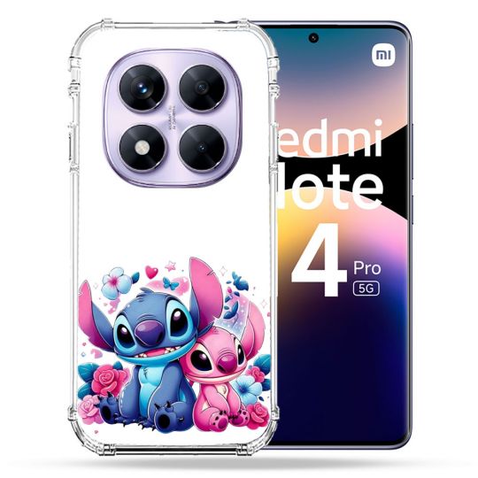 Coque Renforcée Pour Xiaomi Redmi Note 14 PRO 5G Stitch Love