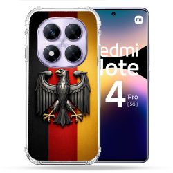 Coque Renforcée Pour Xiaomi Redmi Note 14 PRO 5G Voyage Drapeau Allemagne