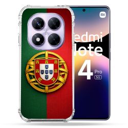 Coque Renforcée Pour Xiaomi Redmi Note 14 PRO 5G Voyage Drapeau Portugal