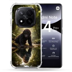 Coque Renforcée Pour Xiaomi Redmi Note 14 PRO PLUS 5G Animal Gorille Reflet