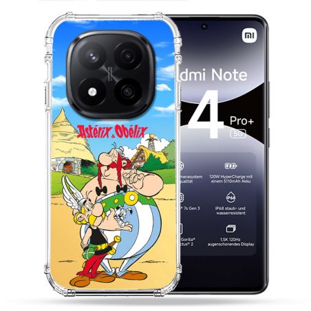 Coque Renforcée Pour Xiaomi Redmi Note 14 PRO PLUS 5G Astérix Obélix Color