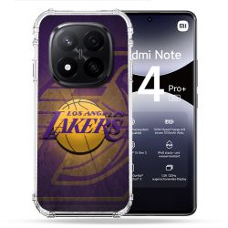 Coque Renforcée Pour Xiaomi Redmi Note 14 PRO PLUS 5G Basket Los Angeles Lakers