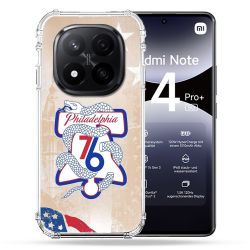 Coque Renforcée Pour Xiaomi Redmi Note 14 PRO PLUS 5G Basket Philadelphia 76ers