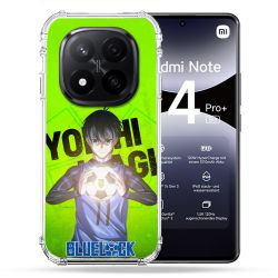 Coque Renforcée Pour Xiaomi Redmi Note 14 PRO PLUS 5G Manga Blue Lock Yoichi Isagi