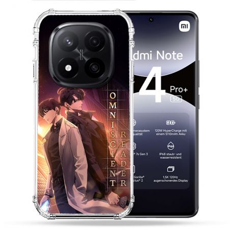 Coque Renforcée Pour Xiaomi Redmi Note 14 PRO PLUS 5G Manga Lecteur Omniscient Affiche
