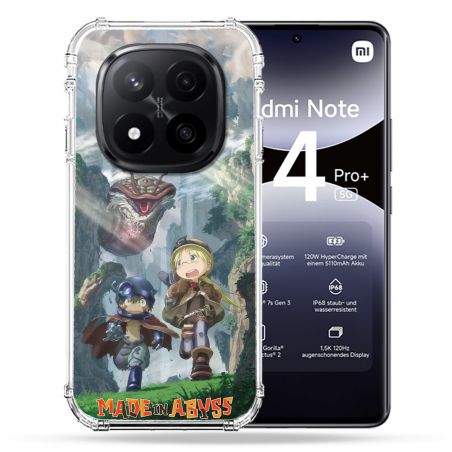 Coque Renforcée Pour Xiaomi Redmi Note 14 PRO PLUS 5G Manga Made In Abyss Affiche