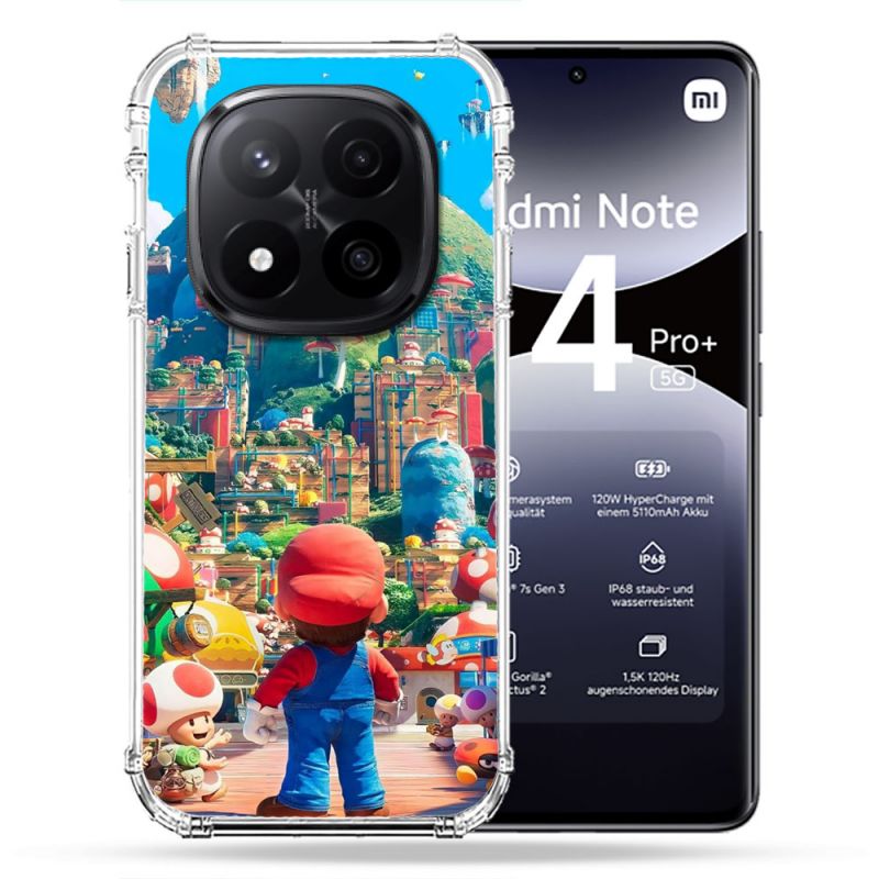 Coque Renforcée Pour Xiaomi Redmi Note 14 PRO PLUS 5G Nintendo World