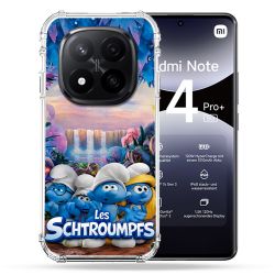 Coque Renforcée Pour Xiaomi Redmi Note 14 PRO PLUS 5G Schtroumpfs Forêt