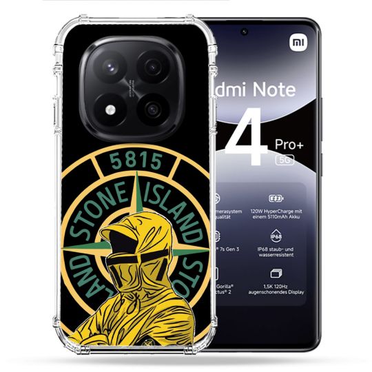Coque Renforcée Pour Xiaomi Redmi Note 14 PRO PLUS 5G Stone Island Color