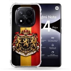 Coque Renforcée Pour Xiaomi Redmi Note 14 PRO PLUS 5G Voyage Drapeau Belgique