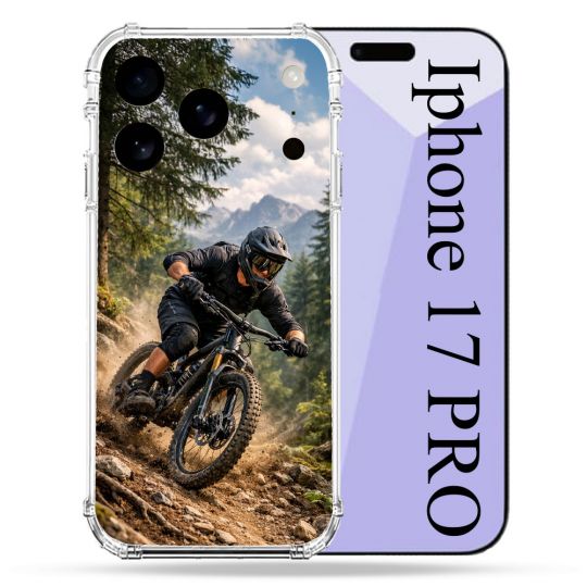 Coque Renforcée Pour Iphone 17 Pro Sport VTT Montagne