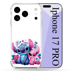 Coque Renforcée Pour Iphone 17 Pro Stitch Love