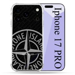 Coque Renforcée Pour Iphone 17 Pro Stone Island Gris