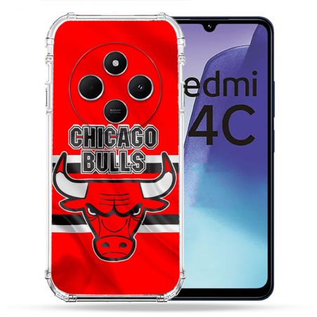 Coque Renforcée Pour Xiaomi Redmi 14C 4G Basket Chicago Bulls