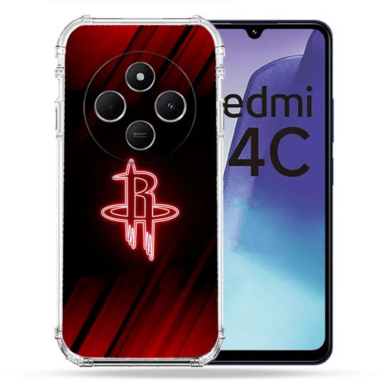 Coque Renforcée Pour Xiaomi Redmi 14C 4G Basket Houston Rockets