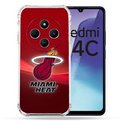 Coque Renforcée Pour Xiaomi Redmi 14C 4G Basket Miami Heat
