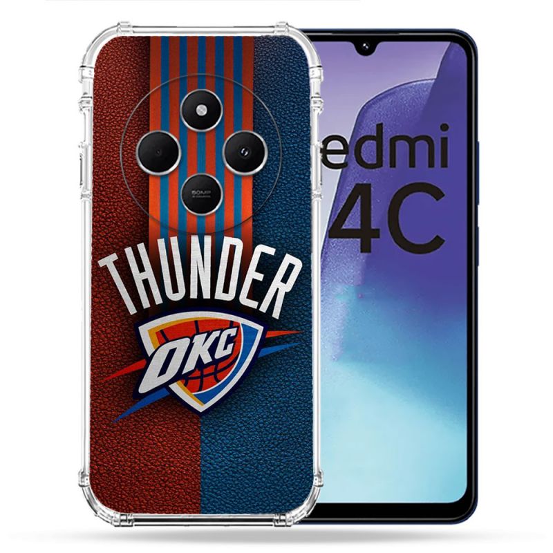 Coque Renforcée Pour Xiaomi Redmi 14C 4G Basket Oklahoma City Thunder