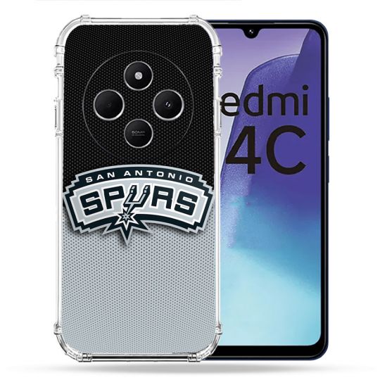Coque Renforcée Pour Xiaomi Redmi 14C 4G Basket San Antonio Spurs