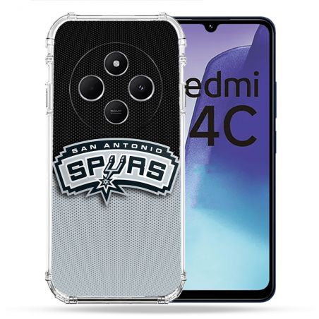 Coque Renforcée Pour Xiaomi Redmi 14C 4G Basket San Antonio Spurs