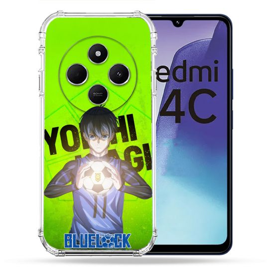 Coque Renforcée Pour Xiaomi Redmi 14C 4G Manga Blue Lock Yoichi Isagi