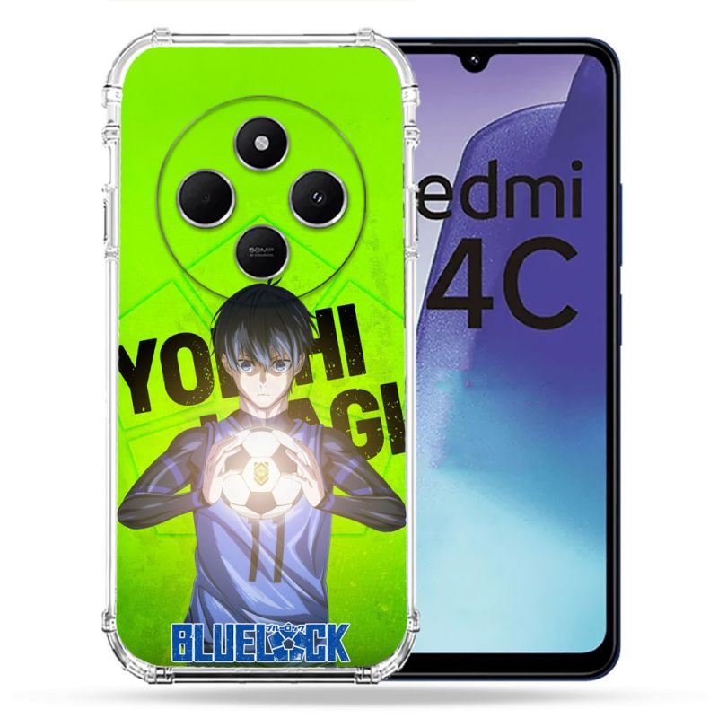 Coque Renforcée Pour Xiaomi Redmi 14C 4G Manga Blue Lock Yoichi Isagi