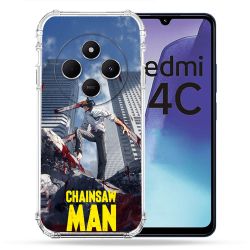 Coque Renforcée Pour Xiaomi Redmi 14C 4G Manga Chainsaw Man Denji