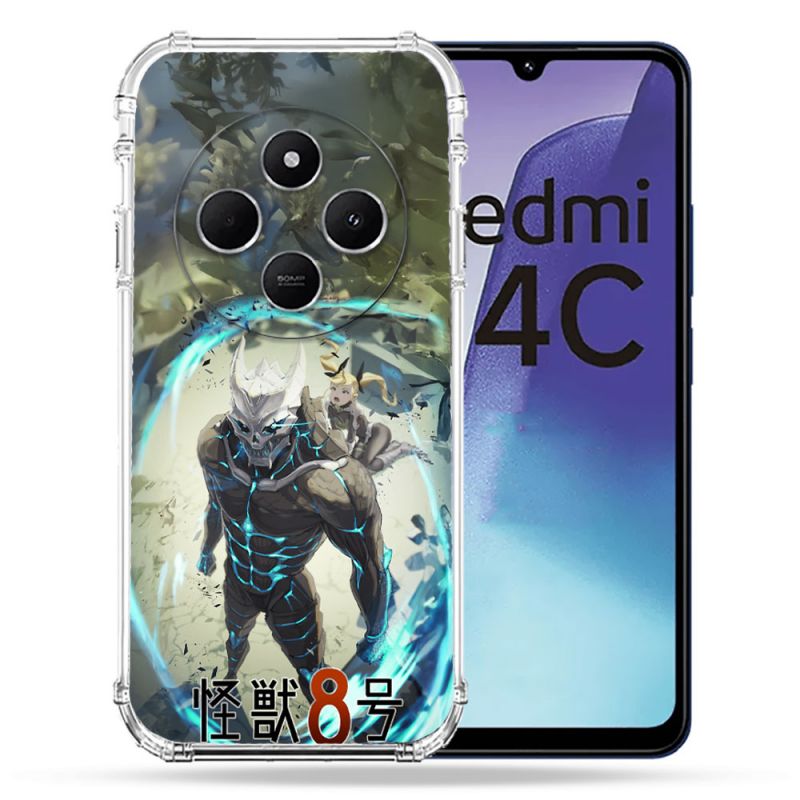 Coque Renforcée Pour Xiaomi Redmi 14C 4G Manga Kaiju N° 8 Kafka Hibino