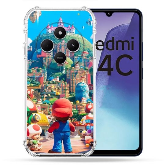 Coque Renforcée Pour Xiaomi Redmi 14C 4G Nintendo World