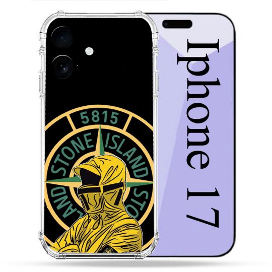 Coque Renforcée Pour Iphone 17 Stone Island Color