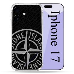 Coque Renforcée Pour Iphone 17 Stone Island Gris