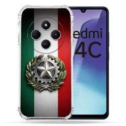 Coque Renforcée Pour Xiaomi Redmi 14C 4G Voyage Drapeau Italie