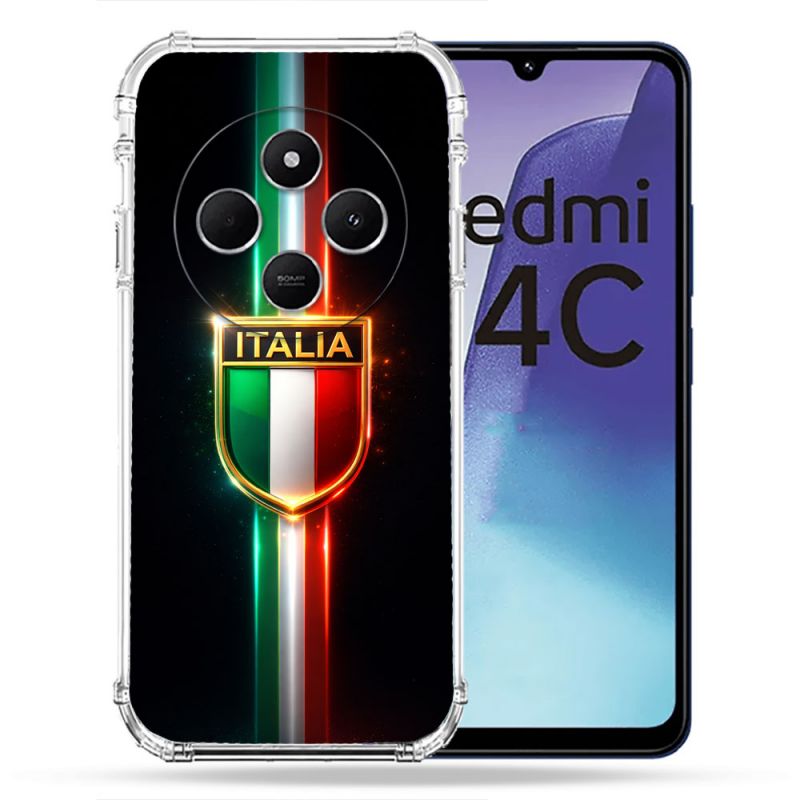 Coque Renforcée Pour Xiaomi Redmi 14C 4G Voyage Drapeau Italie 3 2026