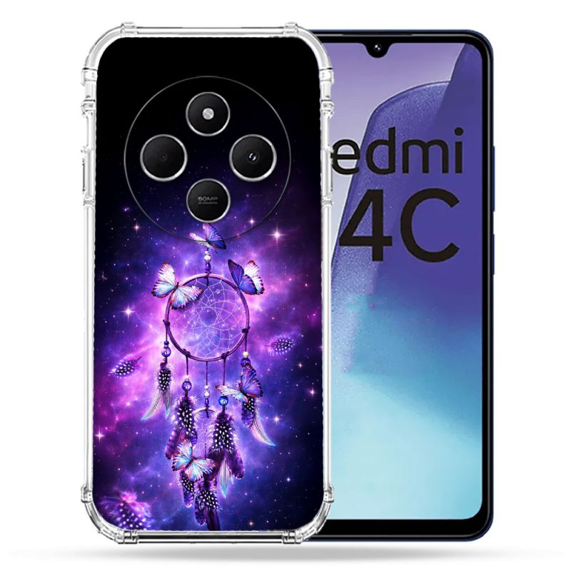 Coque Renforcée Pour Xiaomi Redmi 14C 4G Zen Attrape Reve Papillon 2026