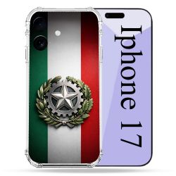 Coque Renforcée Pour Iphone 17 Voyage Drapeau Italie