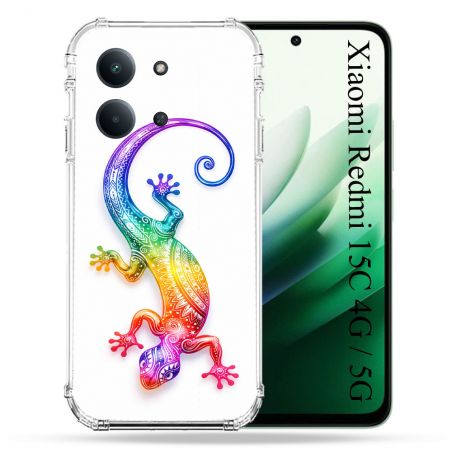 Coque Renforcée Pour Xiaomi Redmi 15C 4G Animal Salamandre Color 2026