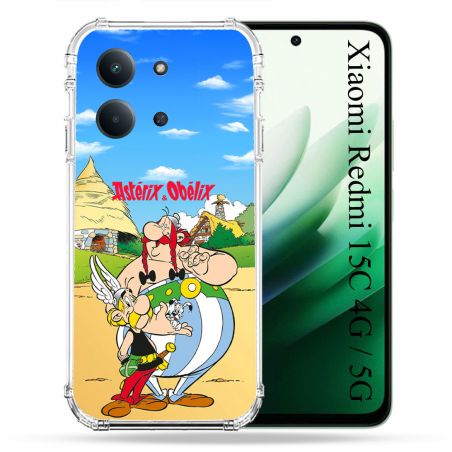 Coque Renforcée Pour Xiaomi Redmi 15C 4G Astérix Obélix Color